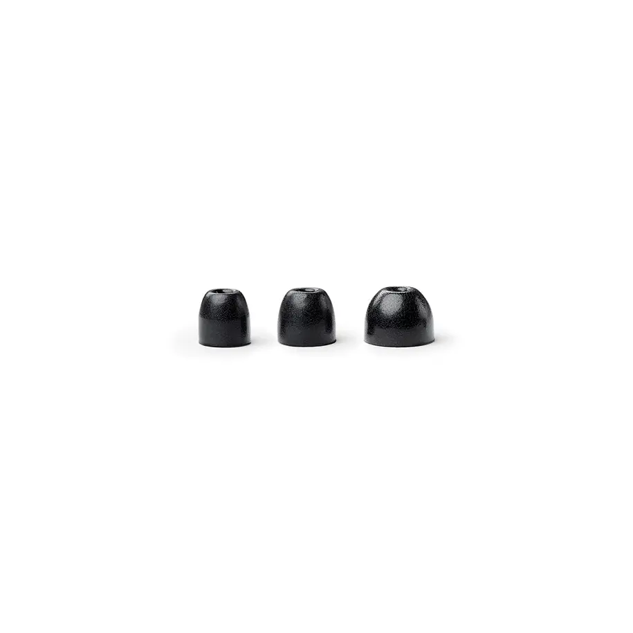 Shure EABKF1-100S Fundas de Espuma Negras Talla Pequeña Para Audífonos In-Ear Pack 50 Pares 1