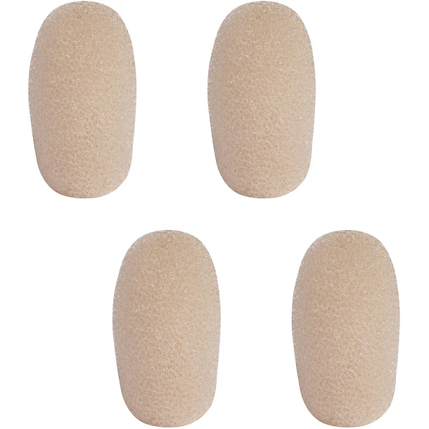 Shure RPM324 Set de 4 Paravientos de Espuma Color Tan Claro Para Countryman WCE6 y WCB6 1