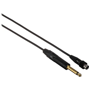 Shure WA305 Cable de Instrumento Plug 6,3 mm a TA4F de 91 cm Para Transmisores Inalámbricos
