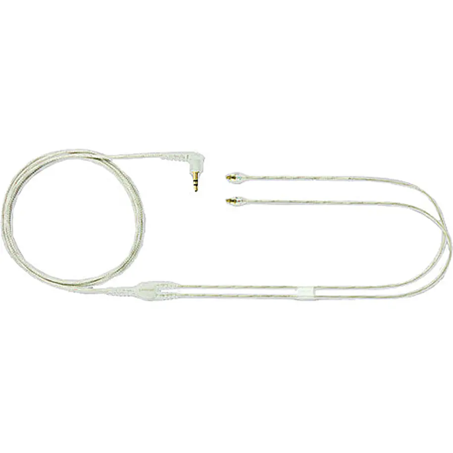 Shure EAC64CL Cable de Repuesto Para Audífonos Serie SE Con Conectores MMCX Transparente 162 cm 1