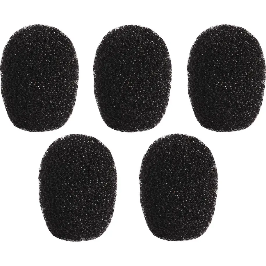 Shure RPM40WS/B Cortaviento de Espuma Para Micrófonos TwinPlex TL Negro Pack de 5 2