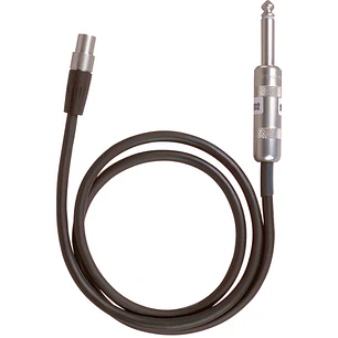 Shure WA302 Cable de Instrumento Plug 6,3 mm a TA4F de 76 cm Para Transmisores Inalámbricos