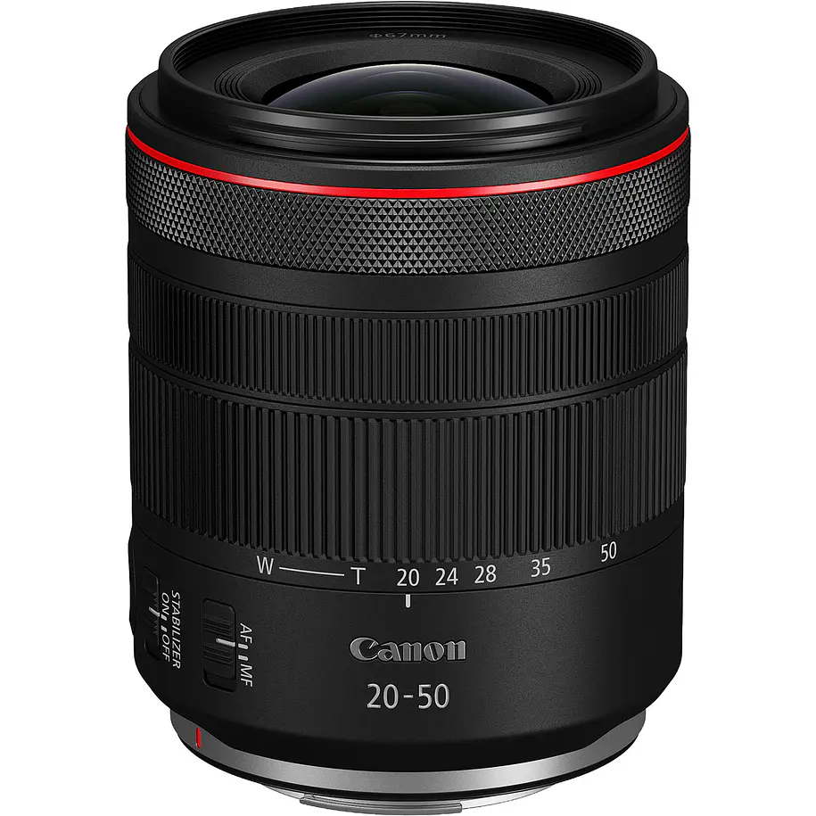 Canon RF 20-50mm F4 L IS USM PZ Lente Zoom Motorizado Full Frame Para Video 1