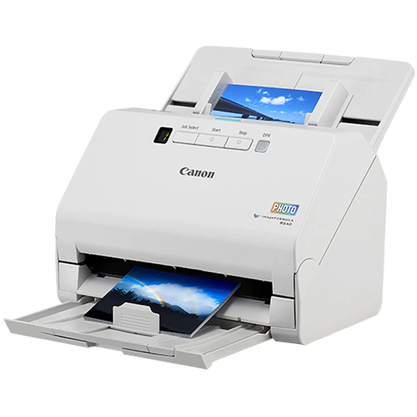 Canon imageFORMULA RS40 Escáner de Fotos y Documentos Dúplex 40 Ppm Para Hogar y Oficina 2