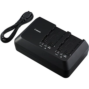 Canon CG-A10 Cargador Doble Para Baterías BP-A30 y BP-A60 de Cámaras Cinema EOS C300 Mark II y C200