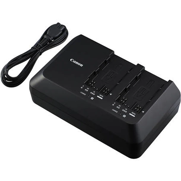 Canon CG-A10 Cargador Doble Para Baterías BP-A30 y BP-A60 de Cámaras Cinema EOS C300 Mark II y C200 3