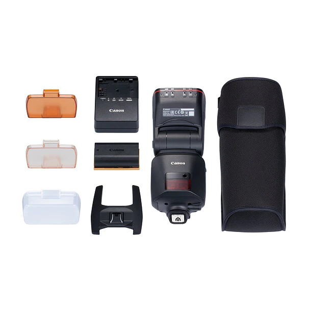 Canon Speedlite EL-1 Flash Profesional Número Guía 60 Con Batería de Litio y Enfriamiento Activo 19