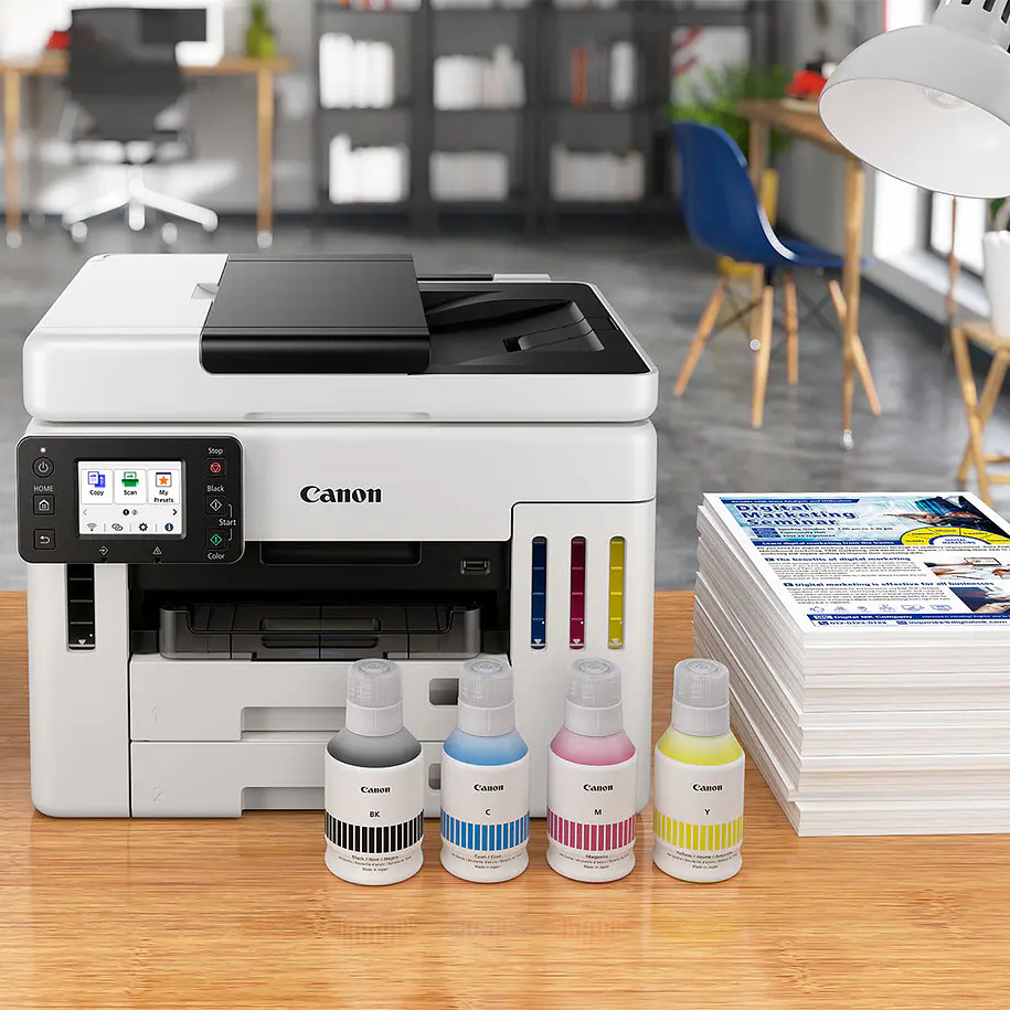 Canon MAXIFY GX7110 Multifuncional 4 en 1 Tinta Continua MegaTank Para Oficina 3