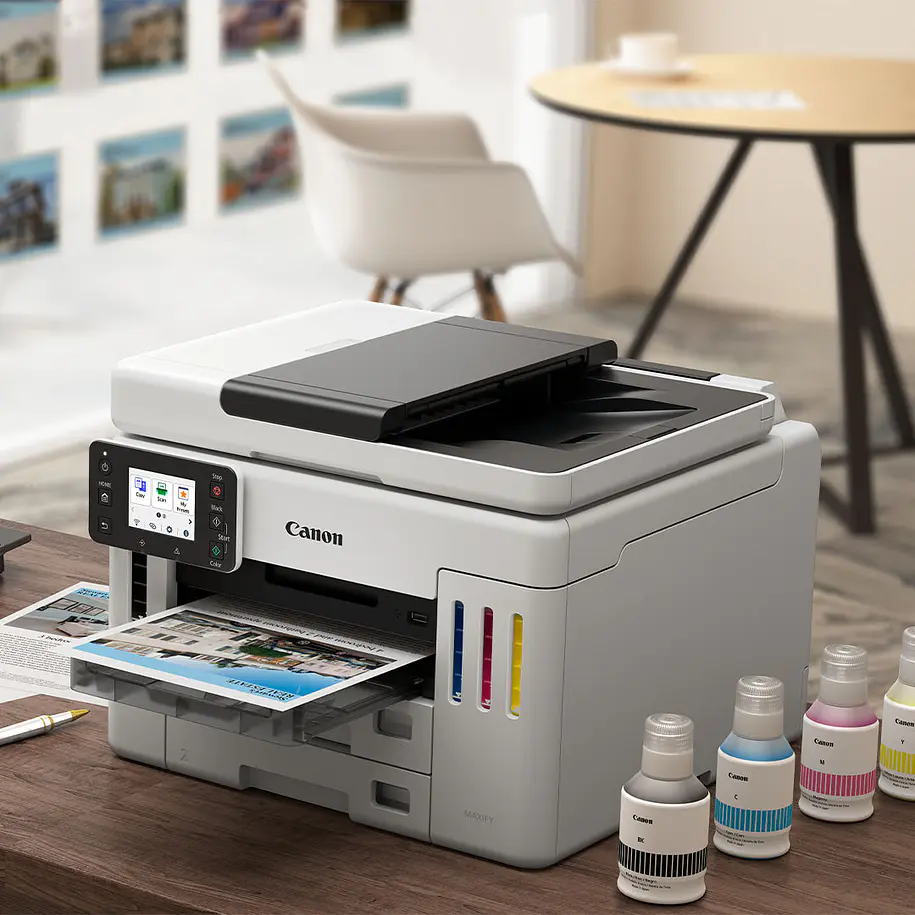 Canon MAXIFY GX7110 Multifuncional 4 en 1 Tinta Continua MegaTank Para Oficina 5