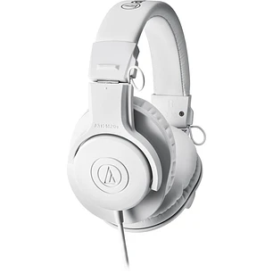 Audio-Technica ATH-M20x WH Audífonos de Monitoreo Profesionales Color Blanco