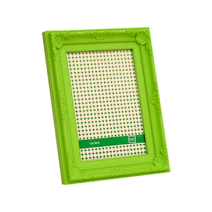 VGO Marco Plástico Vintage COLORES Para Fotos de 20x25 cm Verde