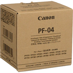 Canon PF-04 Cabezal de Impresión Original Para imagePROGRAF iPF650 a iPF850