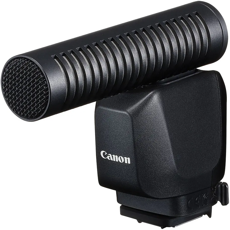 Canon DM-E1D Micrófono Estéreo y Shotgun Para Zapata Multifunción Sin Cables ni Baterías 1
