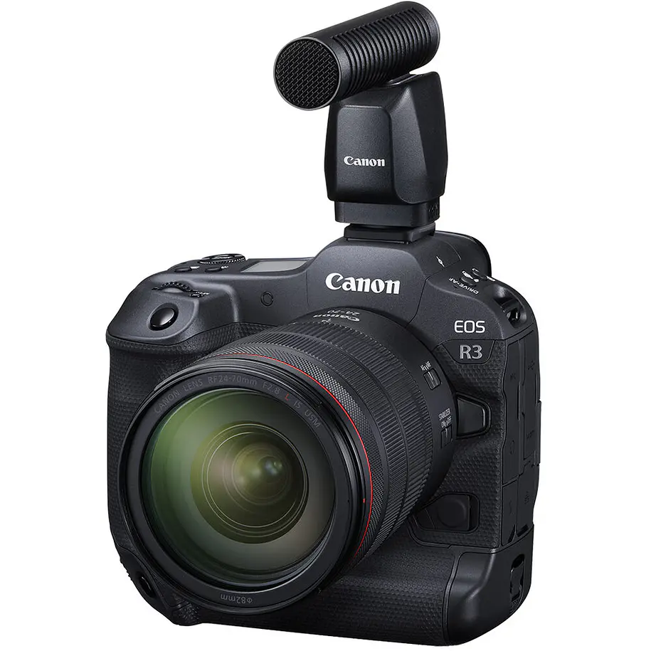 Canon DM-E1D Micrófono Estéreo y Shotgun Para Zapata Multifunción Sin Cables ni Baterías 5