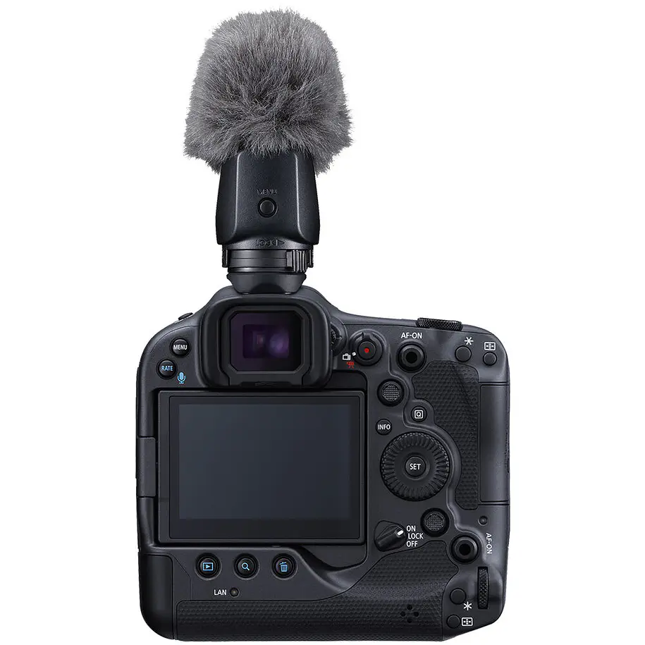Canon DM-E1D Micrófono Estéreo y Shotgun Para Zapata Multifunción Sin Cables ni Baterías 6