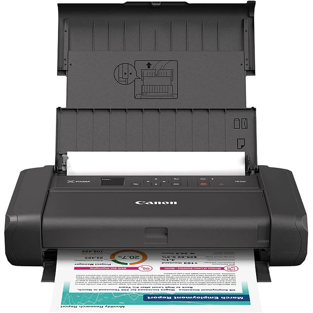 Canon PIXMA TR160 Impresora Portátil Inalámbrica Wi-Fi Con Pantalla OLED Para Imprimir en Movimiento 1