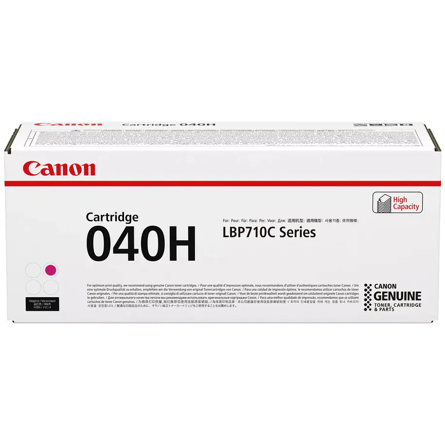 Canon 040H Tóner Magenta Alta Capacidad Para imageCLASS LBP712Cdn 2