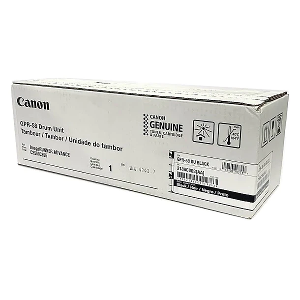 Canon GPR-58 Unidad de Tambor Negro Para imageRUNNER ADVANCE C256/C356 y DX C257/C357 3