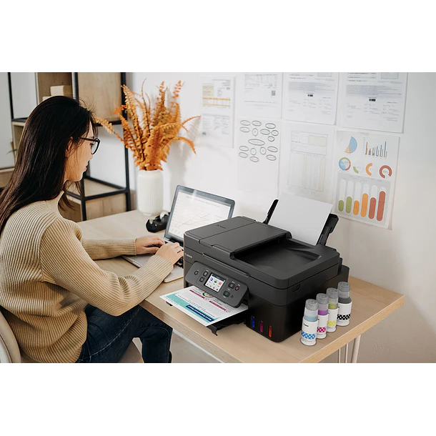 Canon PIXMA G4180 Multifuncional Tinta Continua MegaTank Con ADF, Dúplex y Wi-Fi Para Hogar y Oficina 7