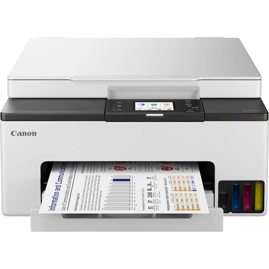 Canon MAXIFY GX1010 Multifuncional 3 en 1 Tinta Continua MegaTank Pigmentada Compacta Para Oficina 5