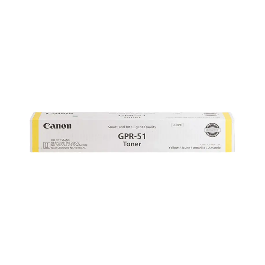 Canon GPR-51 Tóner Amarillo Para imageRUNNER ADVANCE C250/C255 y C350/C355 1