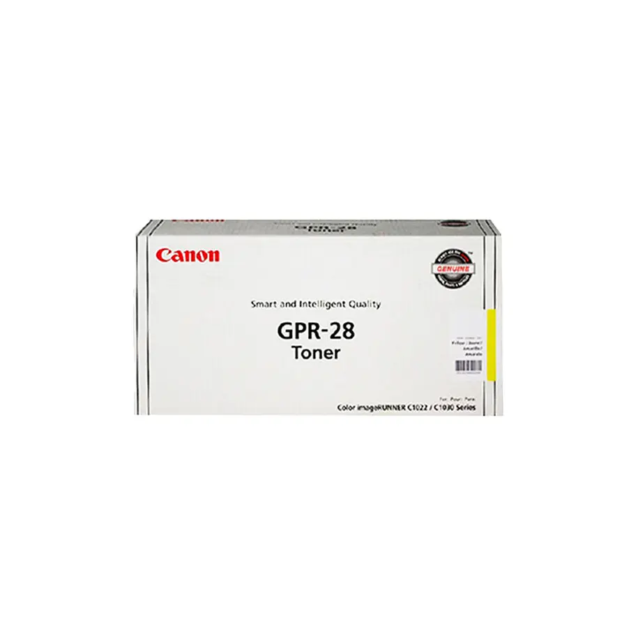 Canon GPR-28 Tóner Amarillo Para Color imageRUNNER C1021, C1022, C1028 y C1030 1