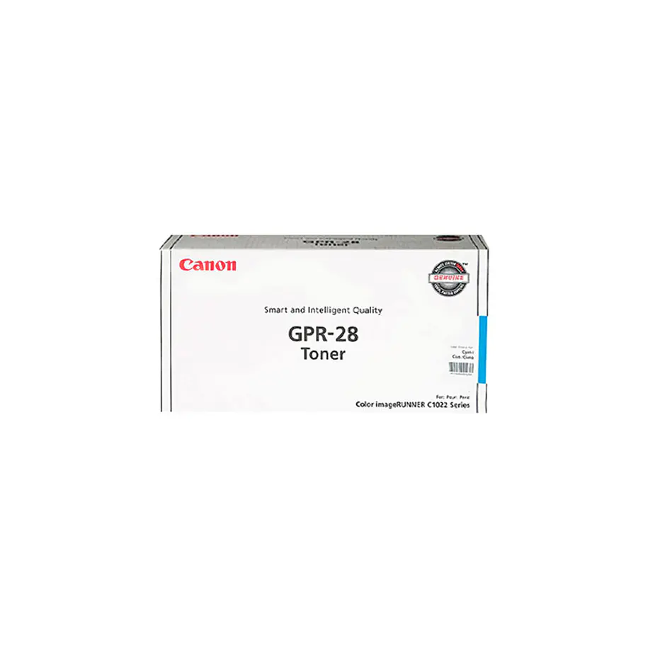 Canon GPR-28 Tóner Cian Para Color imageRUNNER C1021, C1022, C1028 y C1030 1