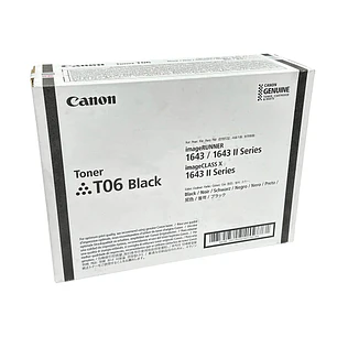 Canon T06 Tóner Negro Alto Rendimiento 20.500 Páginas Para imageRUNNER 1643 e imageFORCE 1643