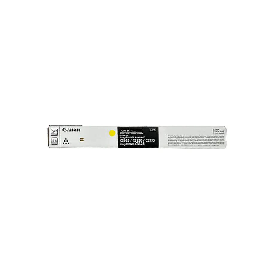 Canon GPR-66 Tóner Amarillo Para imageRUNNER ADVANCE DX C3926i, C3930i y C3935i 1