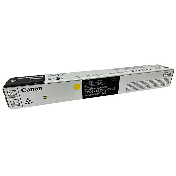 Canon GPR-66 Tóner Amarillo Para imageRUNNER ADVANCE DX C3926i, C3930i y C3935i 3