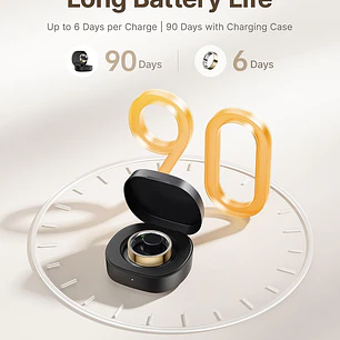 Boya BOYACARE Ring Anillo Inteligente de Salud y Sueño Color Dorado Talla 6