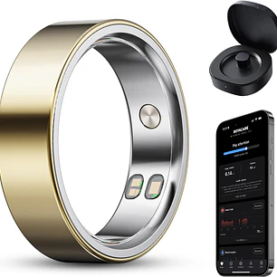 Boya BOYACARE Ring Anillo Inteligente de Salud y Sueño Color Dorado Talla 7