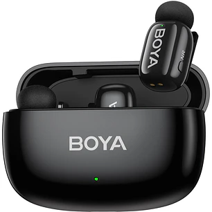 Boya BOYAMINI 2-03 Micrófono Inalámbrico Doble Lightning Para iPhone Con Estuche de Carga