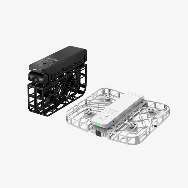 HOVERAir X1 Combo Dron Cámara Autónoma Plegable Negro 125 g Con 2 Baterías y Hub de Carga HA10001 2