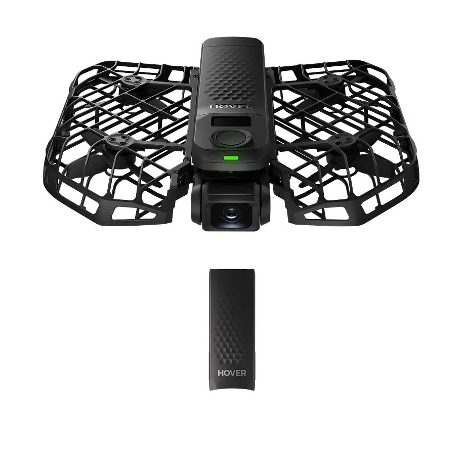 HOVERAir X1 PRO Combo Dron Cámara Autónoma 4K60 Con 3 Baterías, Hub de Carga y Estuche HA10002 1