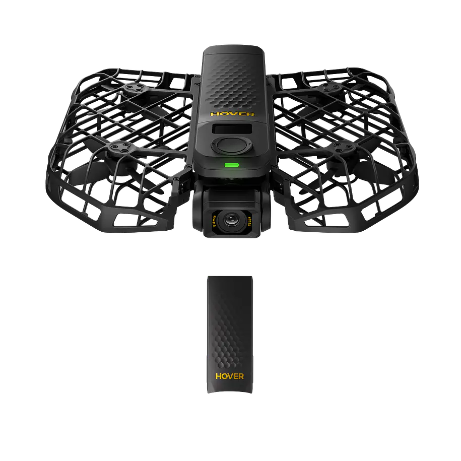 HOVERAir X1 PROMAX Combo Dron Cámara Autónoma 8K Con 3 Baterías, Hub de Carga y Estuche HA10003 1