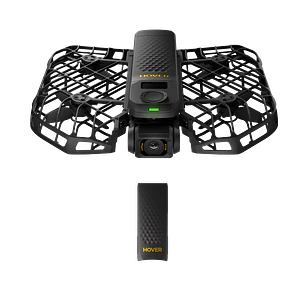 HOVERAir X1 PROMAX Combo Dron Cámara Autónoma 8K Con 3 Baterías, Hub de Carga y Estuche HA10003