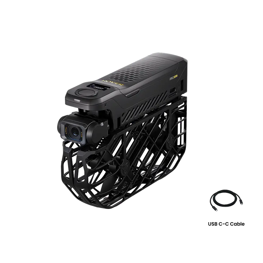 HOVERAir X1 PROMAX Combo Dron Cámara Autónoma 8K Con 3 Baterías, Hub de Carga y Estuche HA10003 3