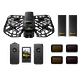 HOVERAir X1 PRO Cycling Combo Dron Cámara Autónoma 4K Con Beacon, JoySticks y Kit Para Ciclismo HA10004 - Miniatura 1