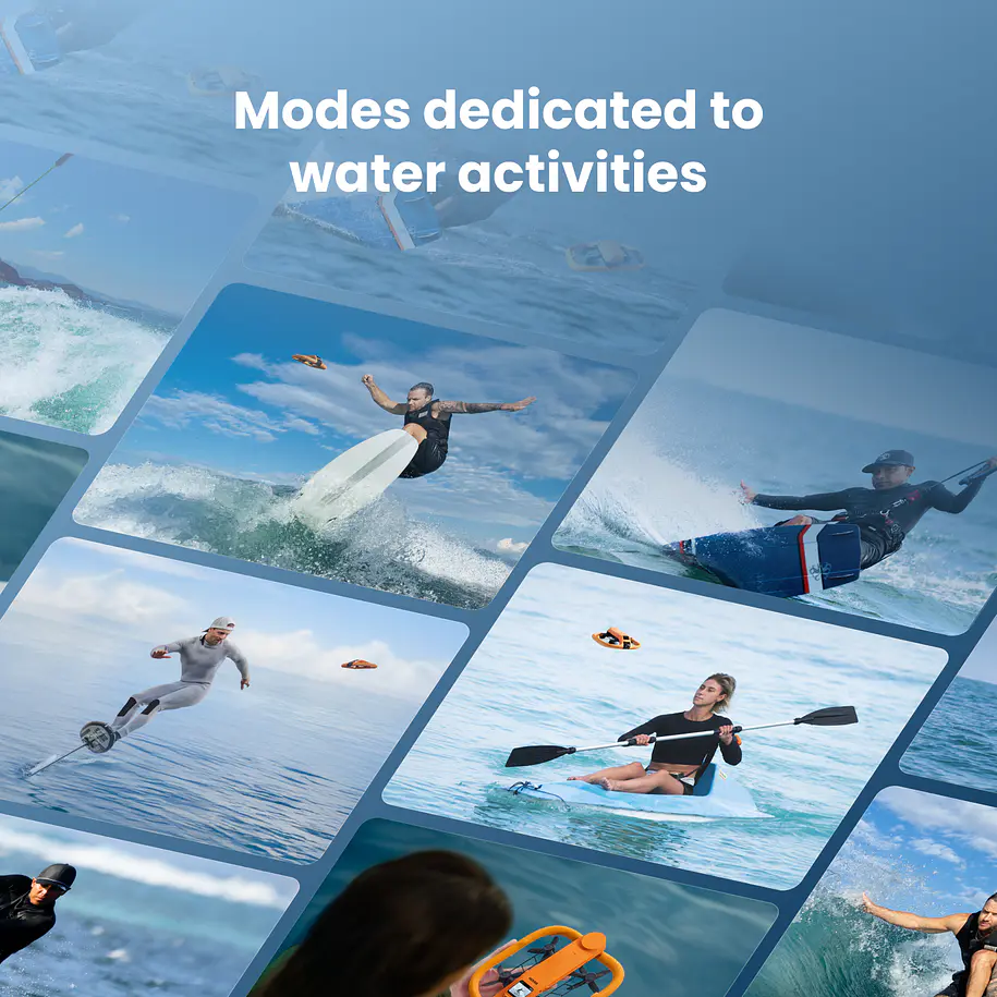 HOVERAir AQUA Basic Combo Dron Cámara Autónoma Flotante IP67 Para Deportes Acuáticos HA10006 4