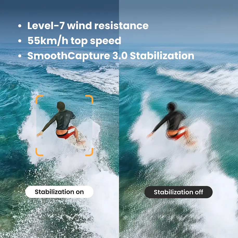 HOVERAir AQUA Basic Combo Dron Cámara Autónoma Flotante IP67 Para Deportes Acuáticos HA10006 5