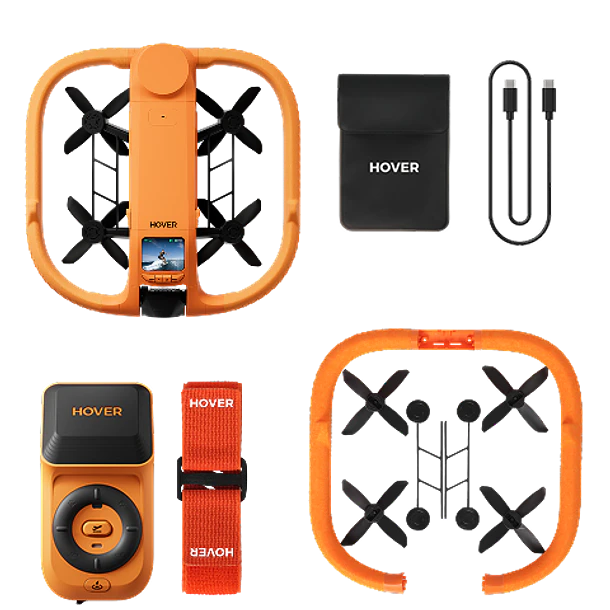 HOVERAir AQUA Basic Combo Dron Cámara Autónoma Flotante IP67 Para Deportes Acuáticos HA10006 7