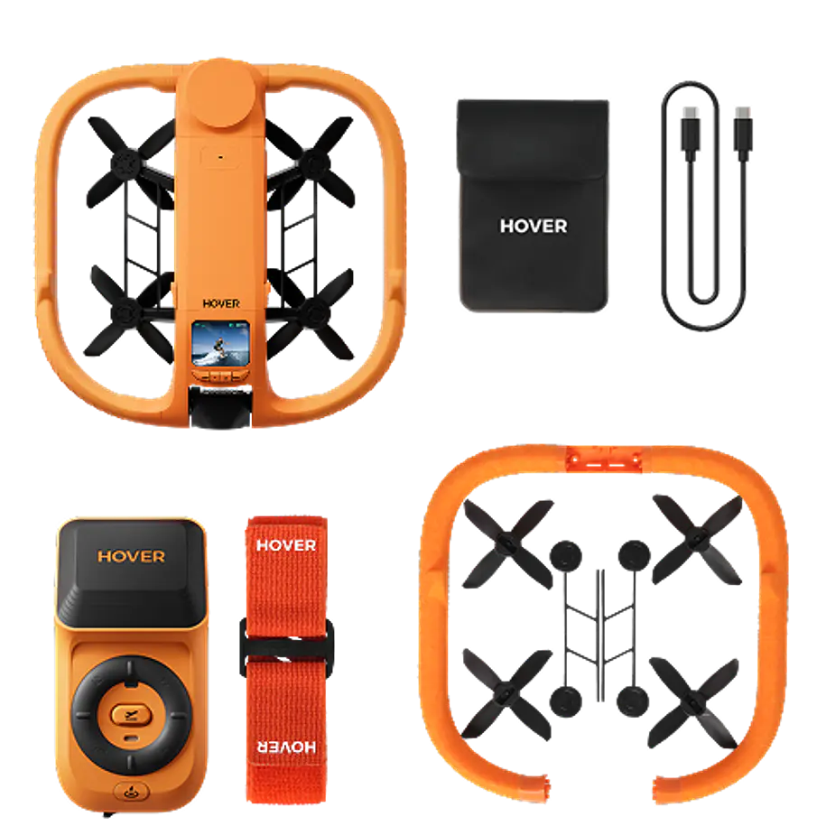 HOVERAir AQUA Basic Combo Dron Cámara Autónoma Flotante IP67 Para Deportes Acuáticos HA10006 7