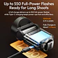 Ulanzi F16R Flash Para Cámara con Luz Led y Batería Recargable UL-L302 - Miniatura 9
