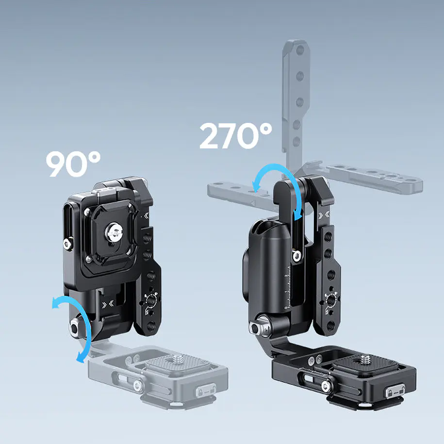 Ulanzi XJ01 Uka Jaula Plegable Universal Para Cámaras con Empuñadura 2 en 1 UL-C116 8
