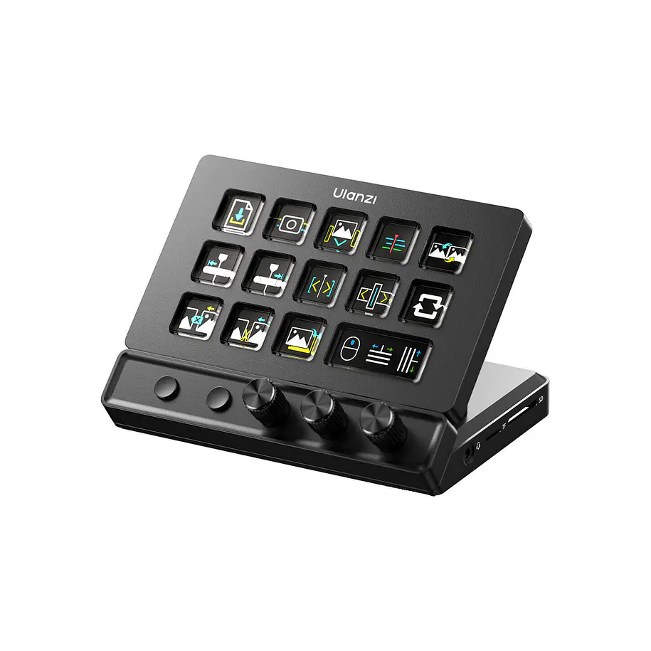 Ulanzi D200X Consola Creativa Todo en Uno con 14 Teclas LCD y Hub 8 en 1 UL-A045 1