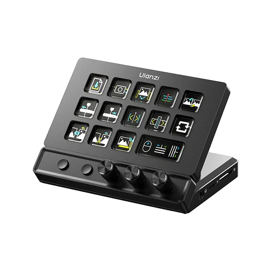 Ulanzi D200X Consola Creativa Todo en Uno con 14 Teclas LCD y Hub 8 en 1 UL-A045 6