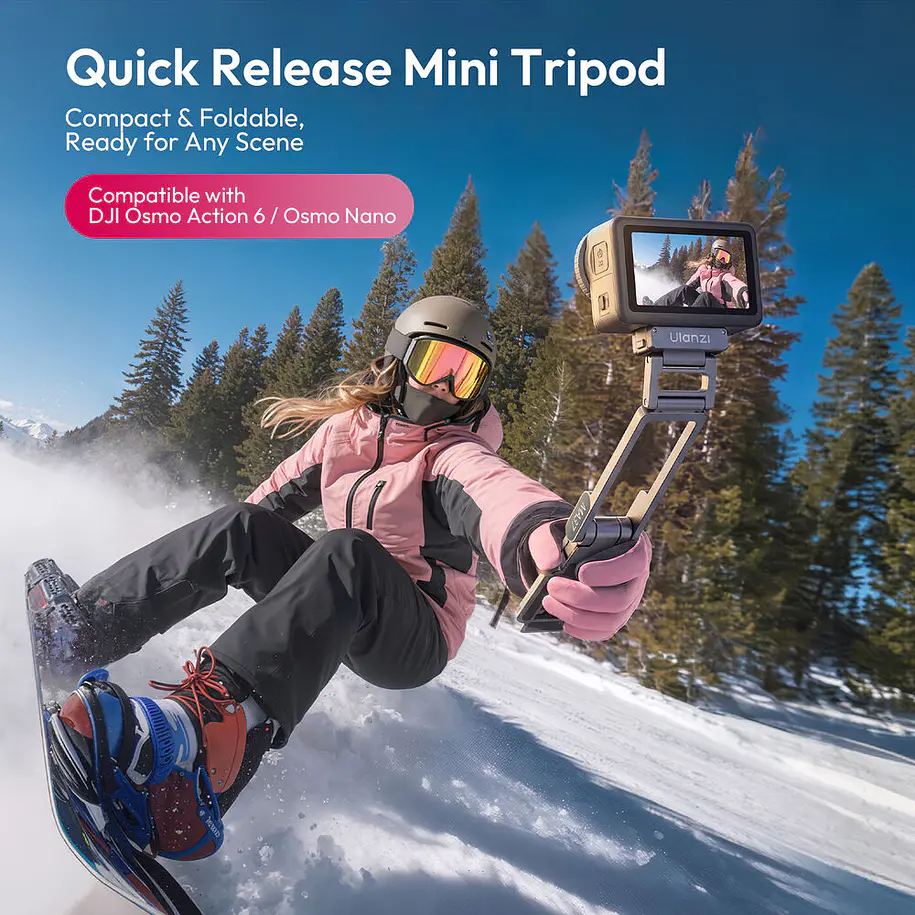 Ulanzi MA37 Mini Trípode Magnético de Liberación Rápida Para DJI Osmo Action 6 y Nano UL-S149 9