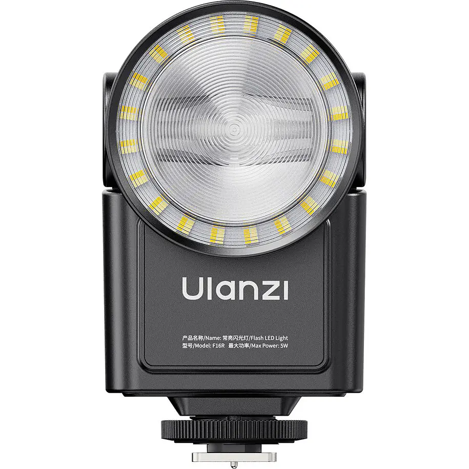 Ulanzi F16R Flash Para Cámara con Luz Led y Batería Recargable UL-L302 1