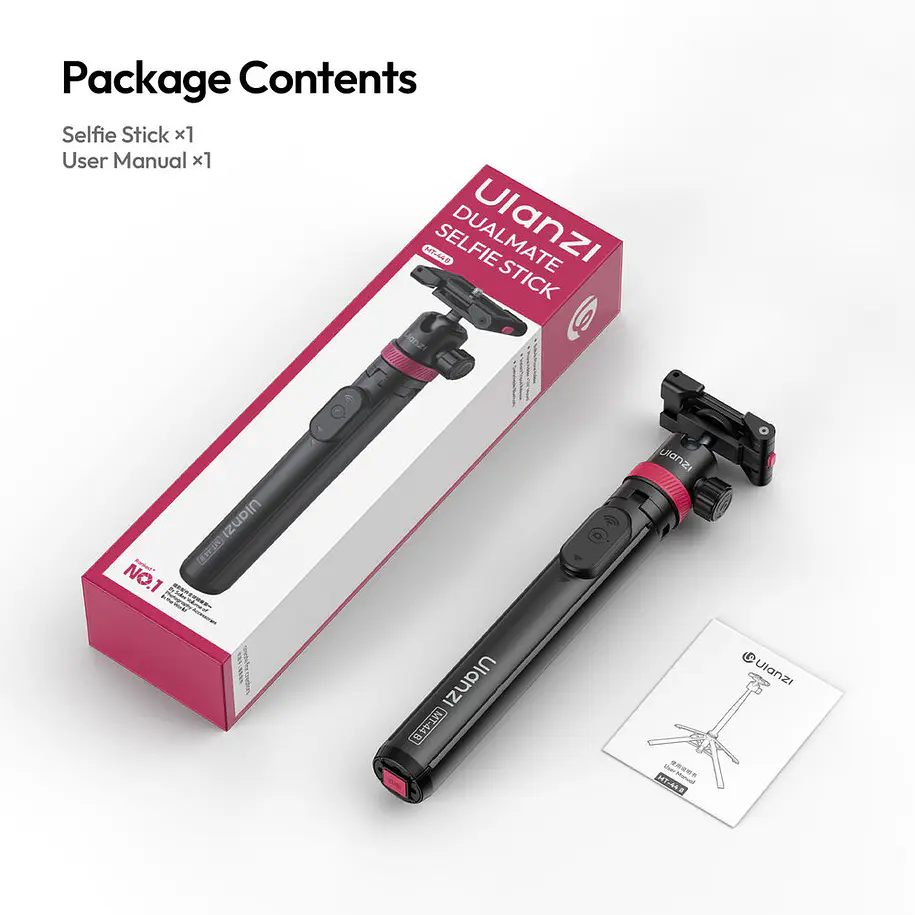 Ulanzi MT-44 B Palo Selfie Trípode 2 en 1 con Control Bluetooth UL-S056 8
